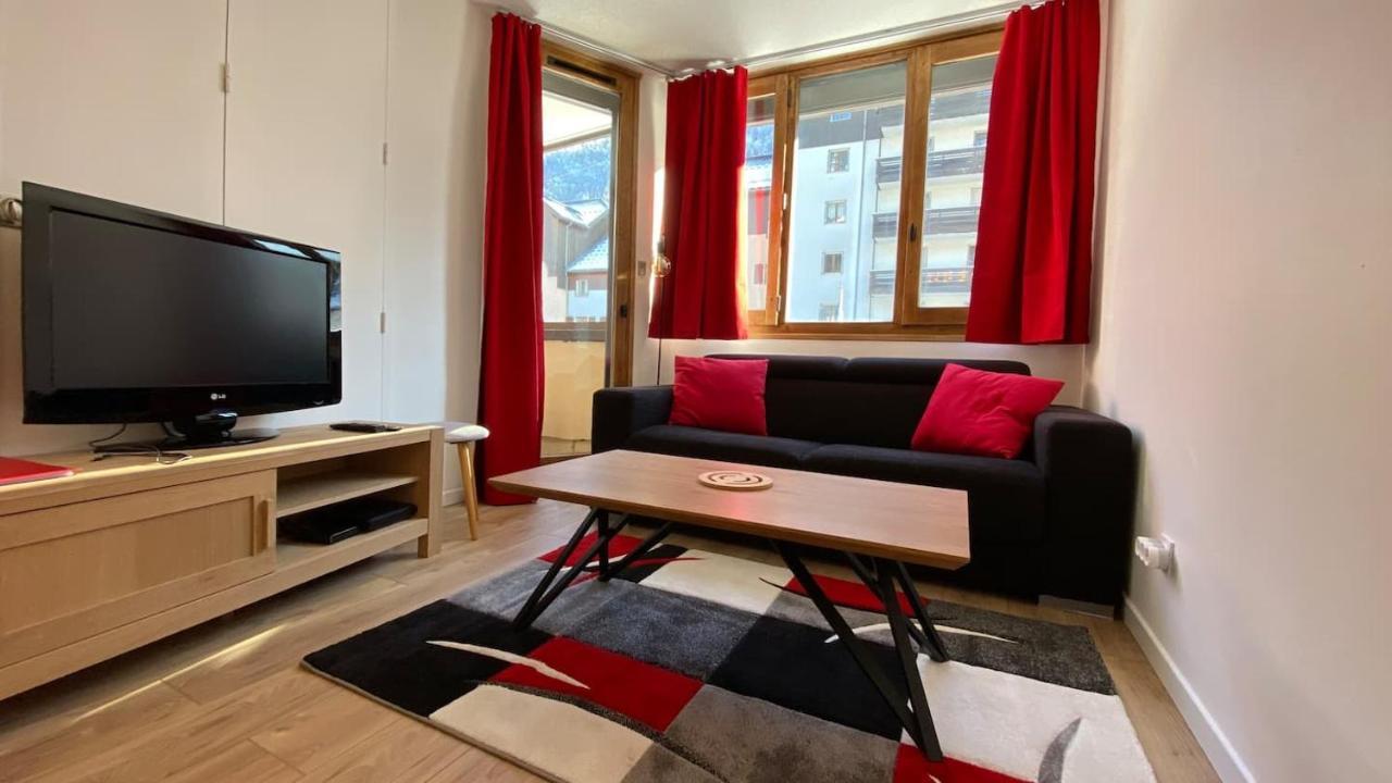 Appartement Chamois de Chamonix, Confortable 2 pièces, balcon, parking gratuit Extérieur photo