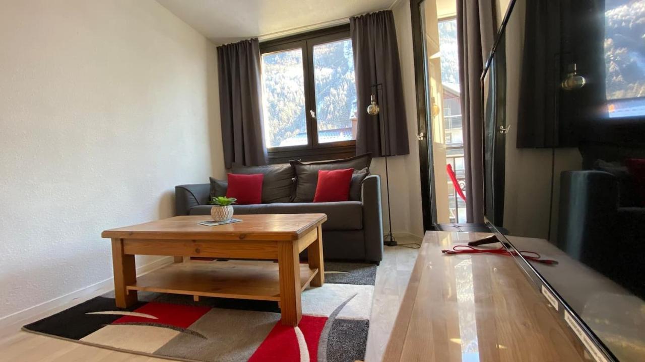 Appartement Chamois de Chamonix, Confortable 2 pièces, balcon, parking gratuit Extérieur photo